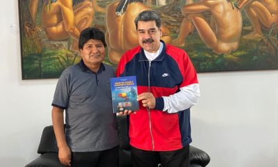 Evo Morales visitó a Nicolás Maduro - noticiacn