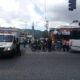 Autobús arrolló a motorizado en la Bolívar