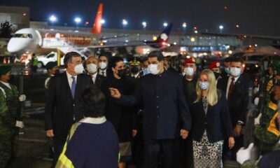 Nicolás Maduro llega a México - noticiacn