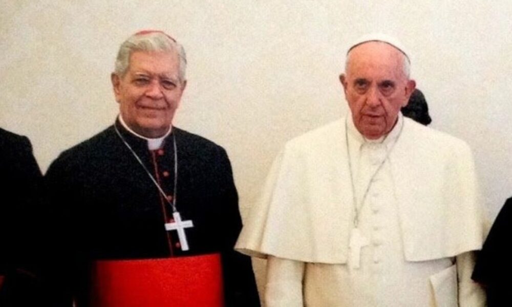 Papa recuerda al cardenal Urosa Savino