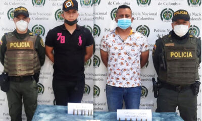 Policía colombiana aprehendió a dos GNB - noticiacn