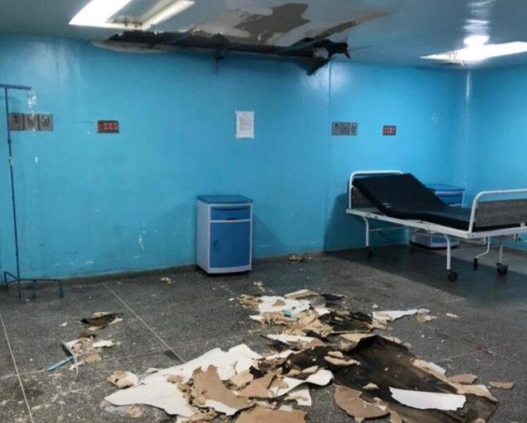 Se cae Techo Hospital en Guárico - ACN