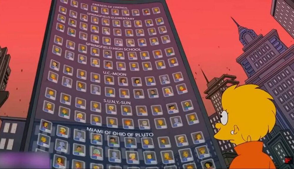 Los Simpson predijeron Meta Facebook- acn