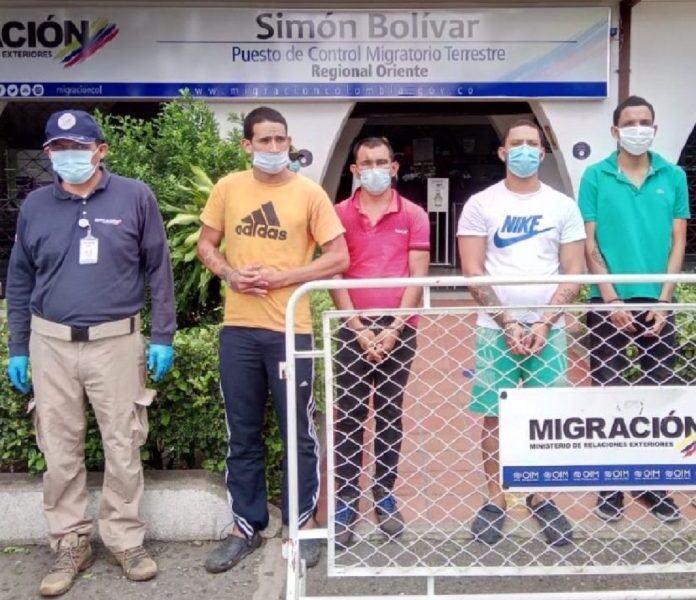 Capturados 4 venezolanos en Colombia