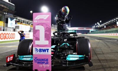 Hamilton ganó pole en Catar - noticiacn