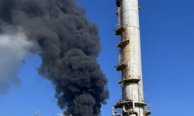 Incendio en refinería El Palito - ACN