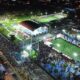 Lacava inauguró Polideportivo Diego Maradona- acn