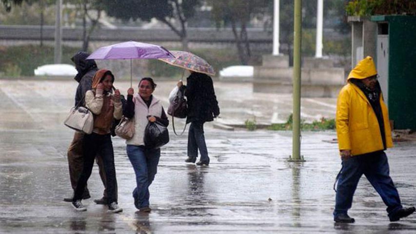 Inameh pronostica lluvias hoy - ACN