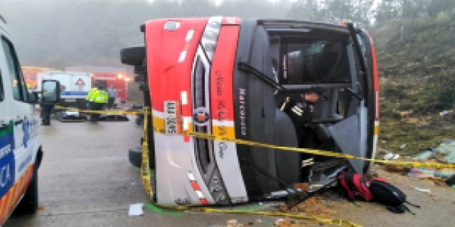 Accidente de autobús en Ecuador