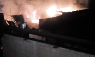 Incendio en establecimiento comercial de Maracay