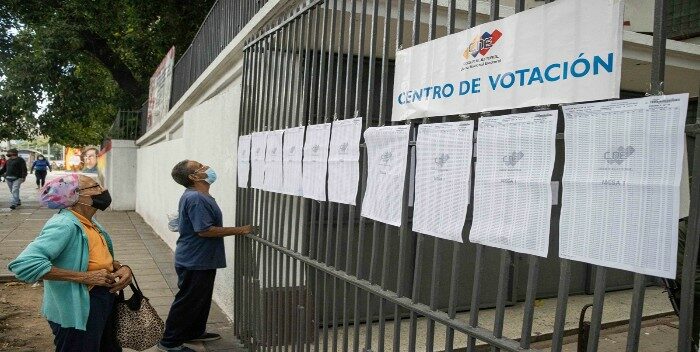 Centros de votación en Barinas