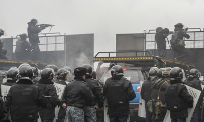 Decenas de manifestante kazajos mueren - noticiacn