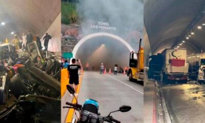 accidente en túnel de Tolima Colombia-acn