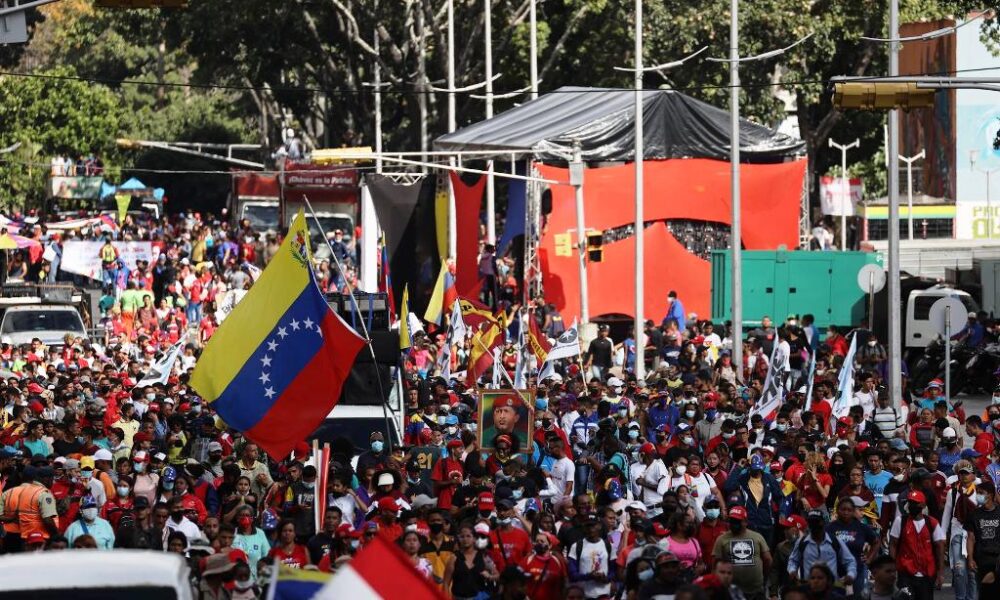 Chavismo se manifestó en bastión opositor - noticiacn