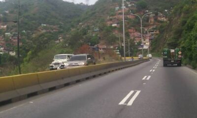 accidente vía Valencia-Caracas-ACN
