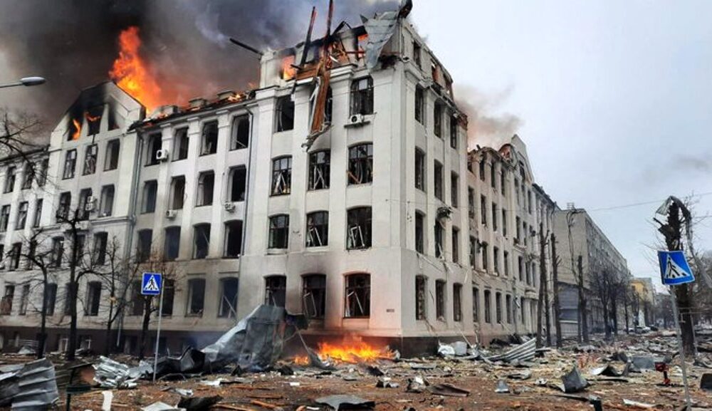 Centro de Járkov atacado de nuevo - noticiacn