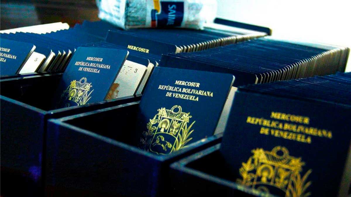 pasaportes venezolanos - acn
