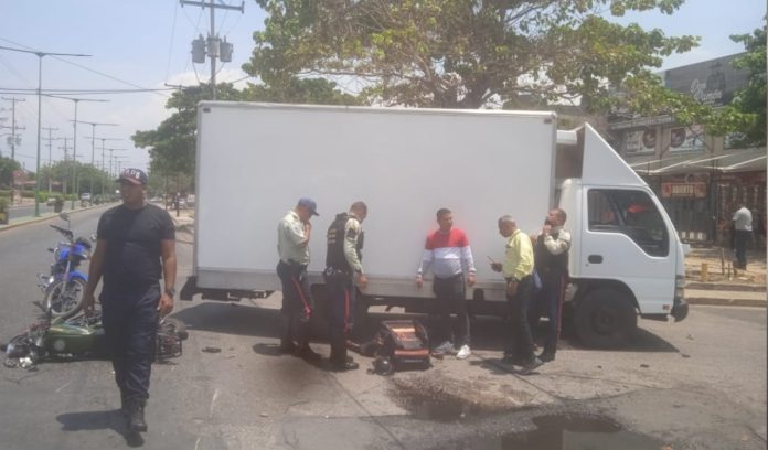 Delivery herido accidente Paraparal-acn
