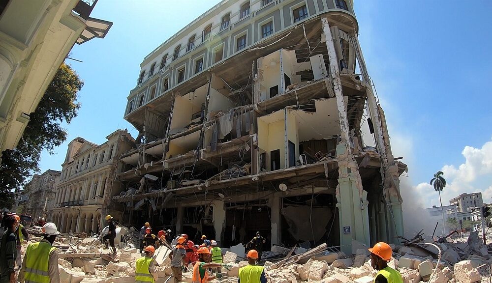 Explosión de hotel en La Habana - noticiacn