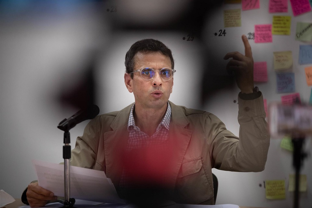 Capriles rechazó primarias opositoras - noticiacn