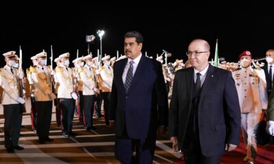 Nicolás Maduro arribó a Argelia - noticiacn