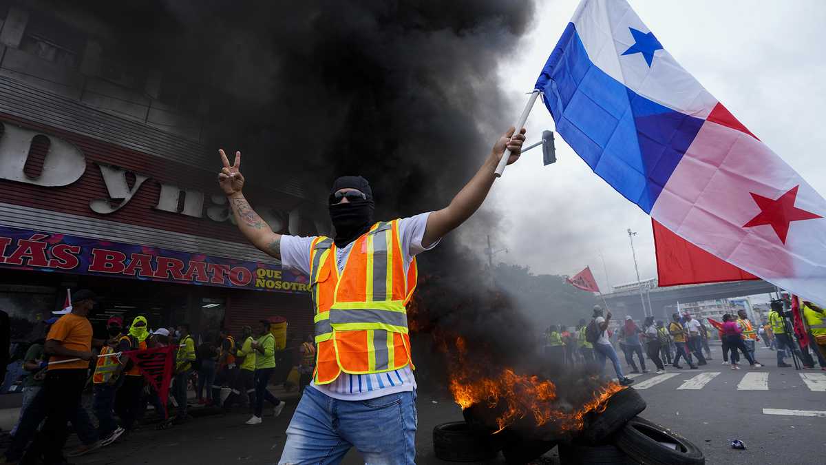 Protestas en Panamá - acn