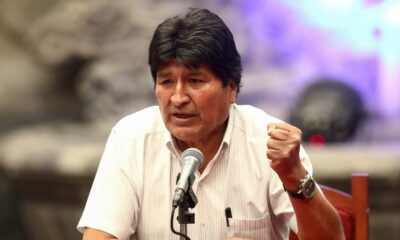 Robo celular Evo Morales-acn
