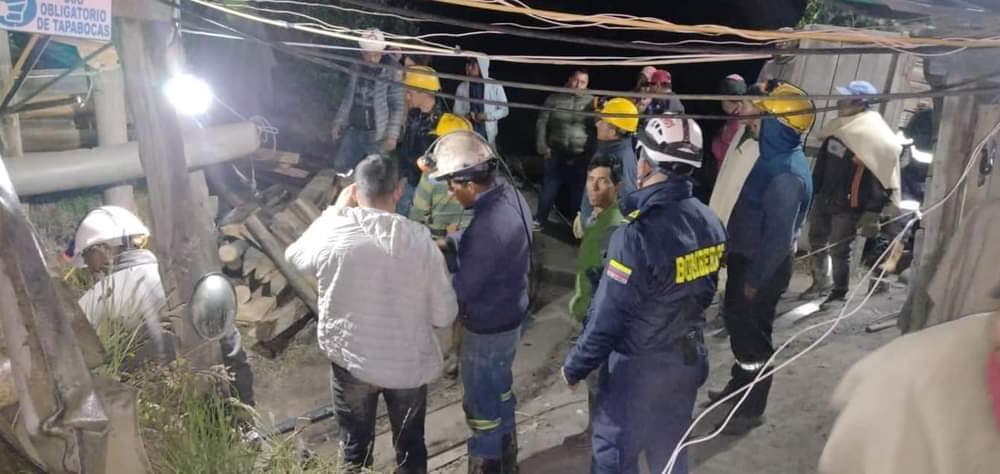 rescatados mineros en Colombia-acn
