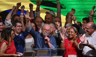 Líderes victoria Lula da Silva