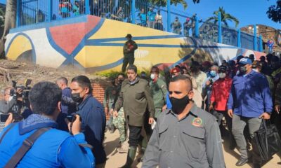 Nicolás Maduro llegó a Tejerías - acn