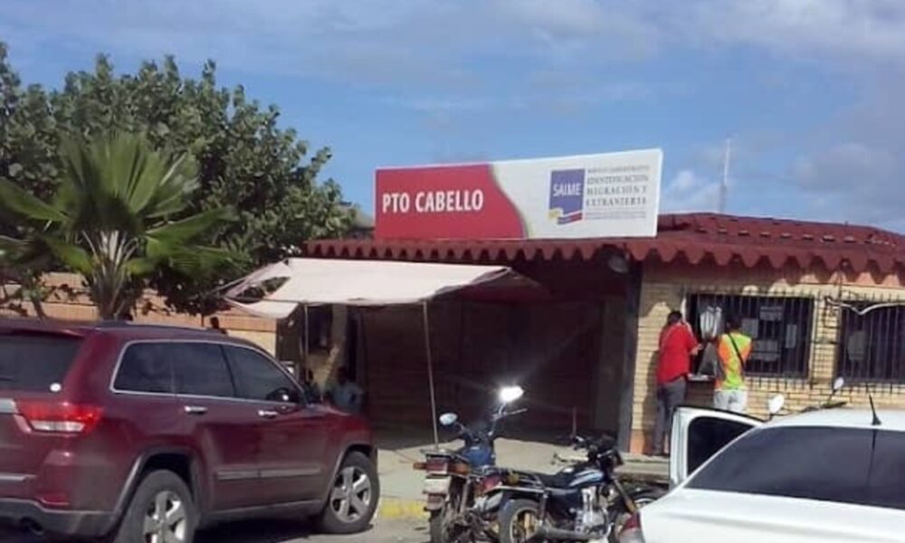 Directora del Saime Puerto Cabello detenida - acn
