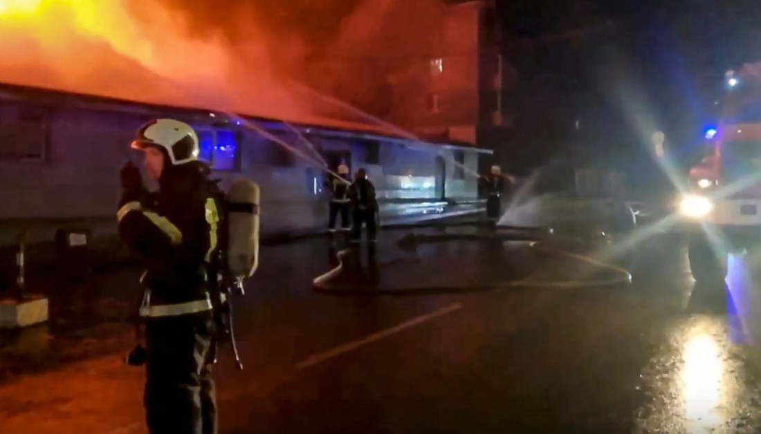 Trece muertos en incendio en cafetería rusa - noticiacn