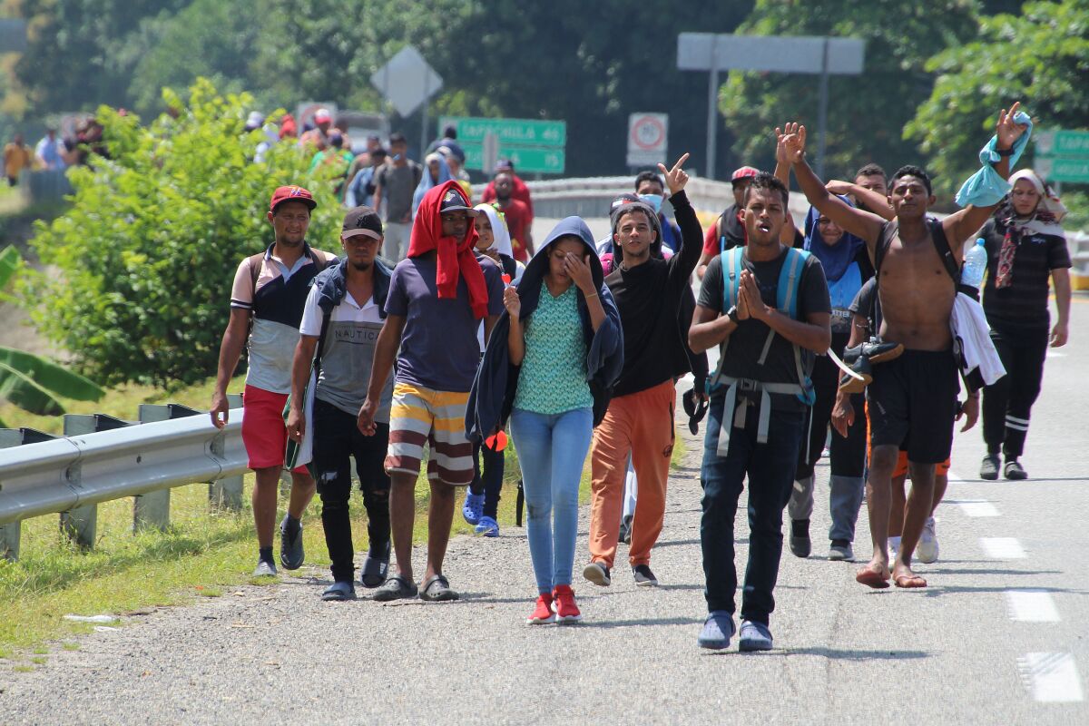 Caravana migrantes venezolanos - ACN