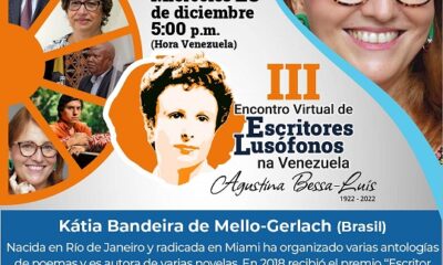 Encuentro Virtual de Escritores Lusófonos en Venezuela