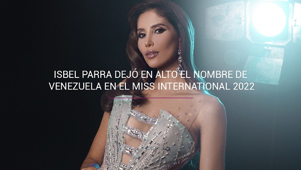 Isbel Parra Miss International 2022
