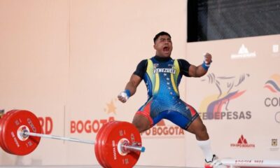 Keydomar Vallenilla campeón mundial en pesas - noticiacn