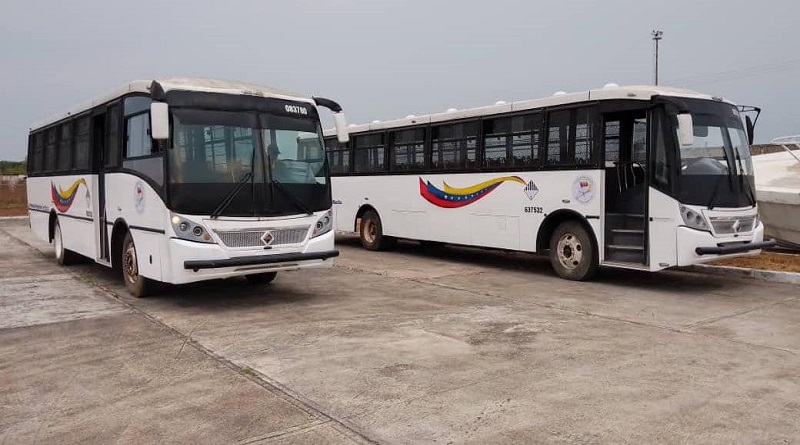 Recuperan autobuses en Carabobo
