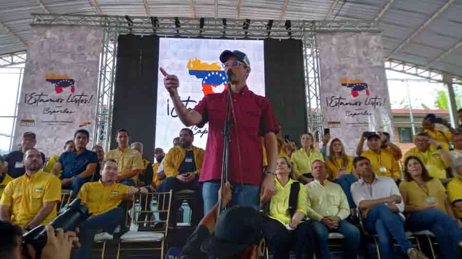 capriles candidato a primarias