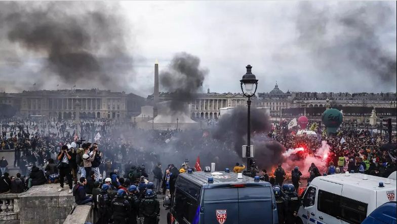 protestas en Francia