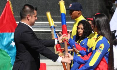 Abanderada delegación venezolana para Juegos del ALBA - noticiacn