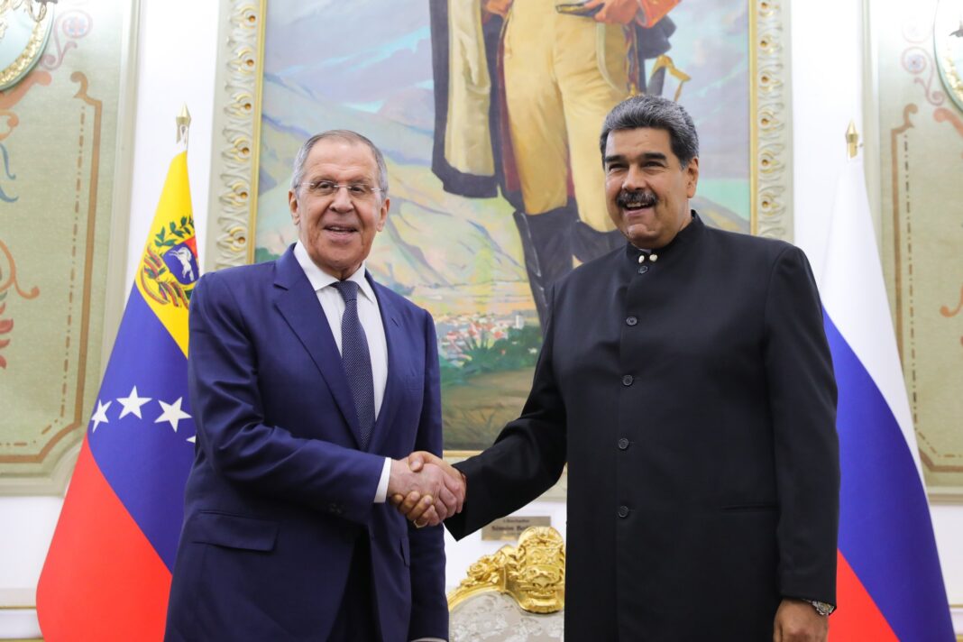 Maduro se reunió con canciller Lavrov en Miraflores-acn