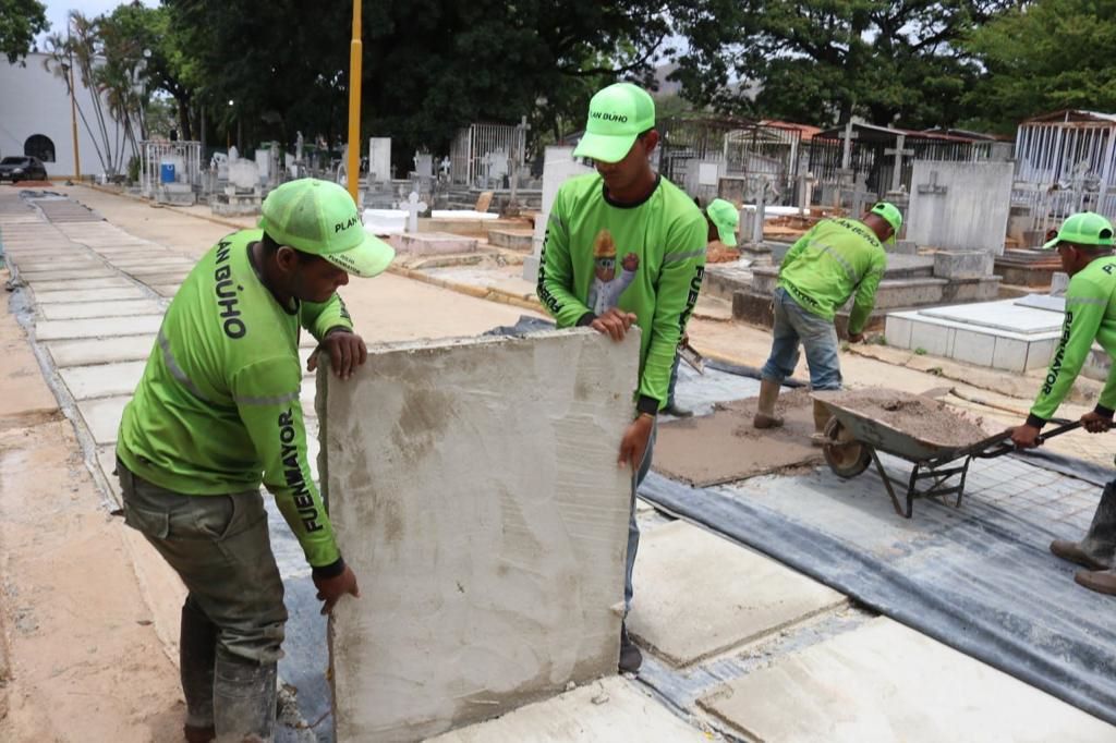 Plan Búho avanza rehabilitación del Cementerio - noticiacn