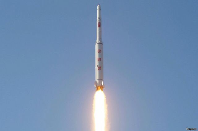 cohete espacial Corea del Norte se estrella - noticiacn