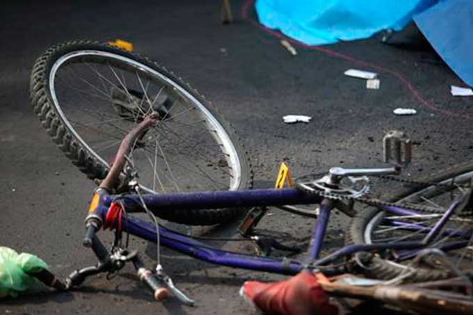 murió ciclista en Altos de Carabobo-acn