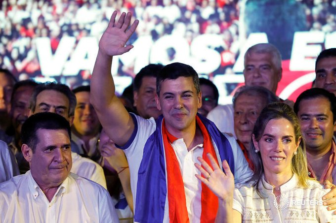 Santiago Peña presidente de Paraguay-acn