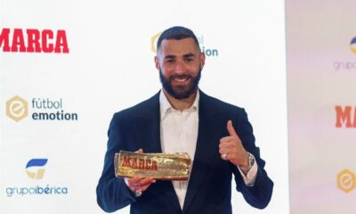 Karim Benzema fue galardonado - noticiacn