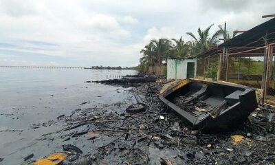 fuga de petroleo en Lago de Maracaibo