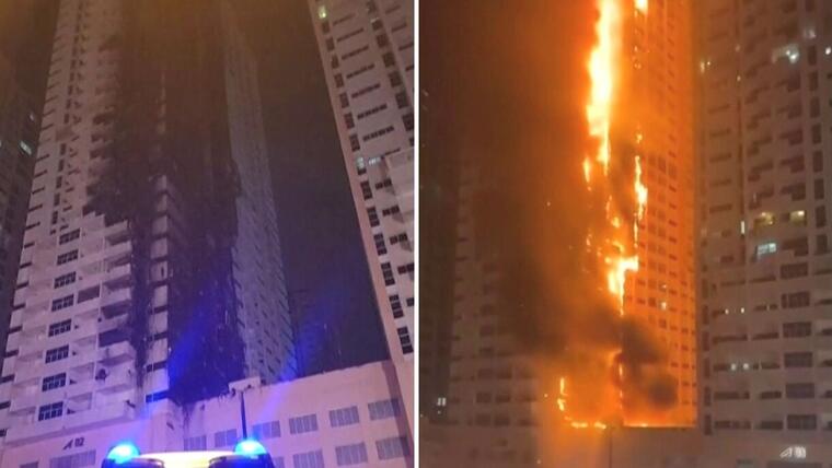 incendio rascacielos Emiratos Árabes-acn