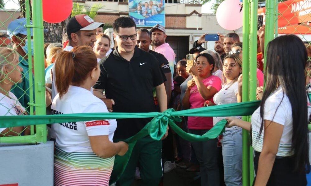 Fuenmayor reinauguró la cancha deportiva La Barraca - noticiacn