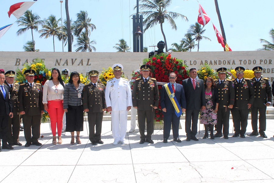 Carabobo conmemoró en Base Naval